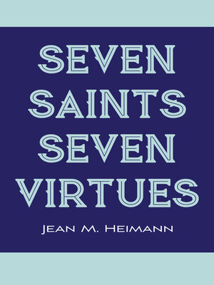 cover image of Seven Saints for Seven Virtues